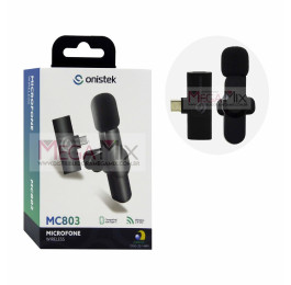 Microfone de Lapela Tipo C MC803 - Onistek