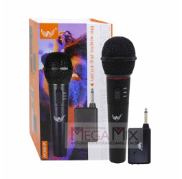 Microfone 2 em 1 (Com fio e sem Fio) M-996W - Altomex