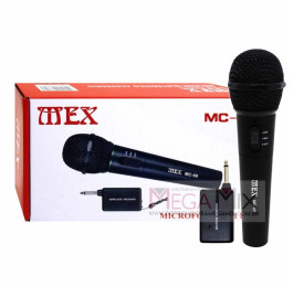 Microfone 2 em 1 (com Fio e sem Fio) MC-60 - MEX