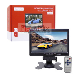 Monitor Automotivo para Câmera de Ré MTM-070 - Tomate 