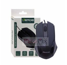 Mouse com Fio USB 1000DPI SB-S03 - Verde