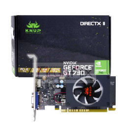 Placa de vídeo 2GB/DDR3/64BIT Nvidia GeForce KP-GT730/BB - Knup