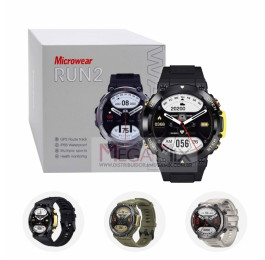 Relógio Inteligente Smart Watch RUN2 Redondo - Microwear