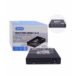 Splitter Distribuidor HDMI 1x4 KP-AD142 - Knup