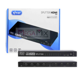 Splitter Distribuidor HDMI 1x8 KP-SW100 - Knup