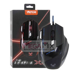 Mouse Gamer X6 RGB 3200 DPI - Verde