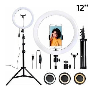 Ring Light 12'' com Tripé 2.1M - BM-L04 - Bmax