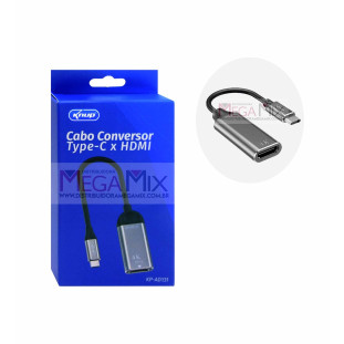 Adaptador Tipo C para HDMI KP-AD131 - Knup 