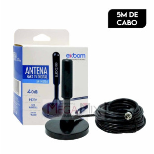 Antena Digital Interna e Externa AN-I4050A - Exbom