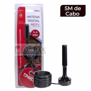 Antena Digital HD Interna e Externa LE-3094-11 - Lelong
