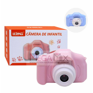 Mini Câmera Fotográfica Infantil LE-2091 - Lelong