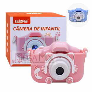 Mini Câmera Fotográfica Infantil LE-2092 - Lelong