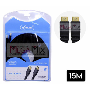 Cabo HDMI + HDMI 15M KP-YP51000 - Knup