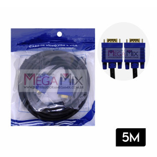 Cabo VGA para Monitor 5M KP-YP5002 - Knup