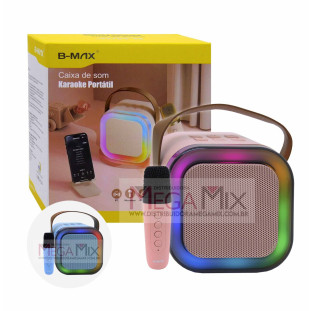 Mini Caixa de Som Bluetooth com Microfone 5W BM-S103 - B-Max