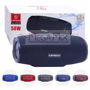 Caixa de Som Bluetooth 50W KA-8378 - Kapbom