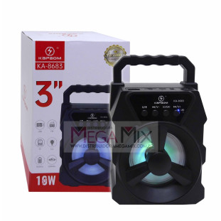 Caixa de Som Bluetooth 10W KA-8683 - Kapbom
