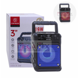 Caixa de Som Bluetooth 10W KA-9103 - Kapbom