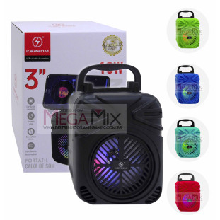Caixa de Som Bluetooth 10W KA-9111 - Kapbom