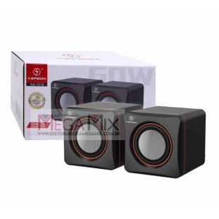 Caixa de Som para PC/Notebook KA-1018 - Kapbom 