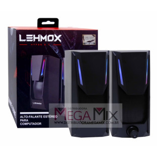 Caixa de Som para PC/Notebook 10W LEY-1873 - Lehmox