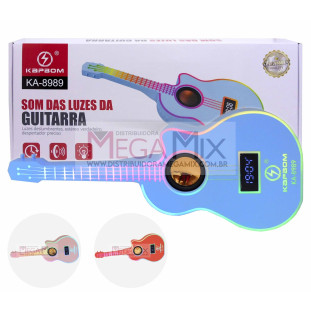 Caixa de Som Bluetooth (Violão) 10W KA-8989 - Kapbom