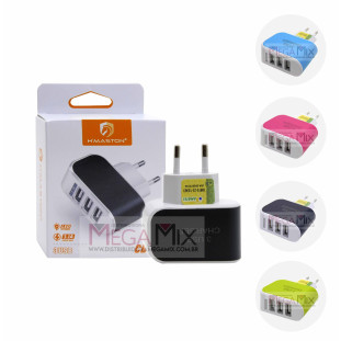 Carregador 3 USB 3.1A CB03 - H'Maston