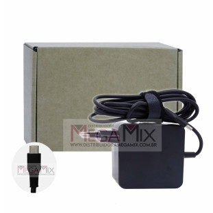 Fonte Carregador para Notebook Tipo C Lenovo 20V 3.25A 65W D-PDC65 - Grasep