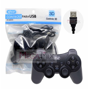 Controle para PC com fio KP-CN701/S - Knup