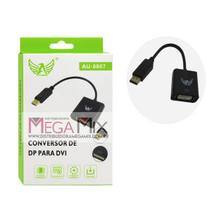 Conversor DisplayPort para DVI AU-8807 - Altomex