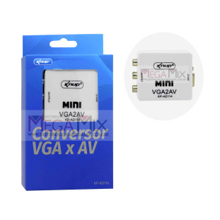 Conversor VGA para AV KP-AD114 - Knup