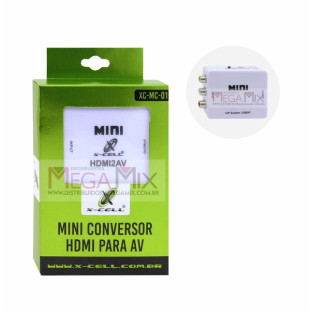 Conversor HDMI para AV RCA 1080P XC-MC-01 - X-Cell