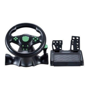 Volante para Gamer 4 em 1  X-360/PS3/PS2/PC USB KP-5815A - Knup