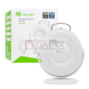 Luminária de Emergência Recarregável DP-7164 - DP
