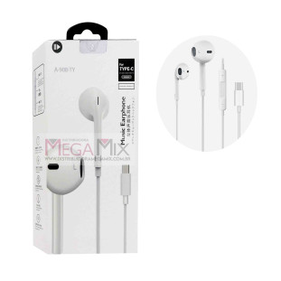 Fone de Ouvido Tipo C C/Microfone A-908-TY - Altomex