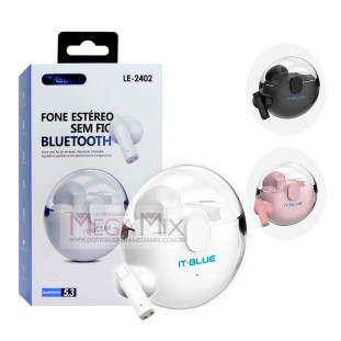 Fone de Ouvido Bluetooth LE-2402 - It-Blue