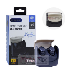 Fone de Ouvido Bluetooth LE-2429 - It-Blue