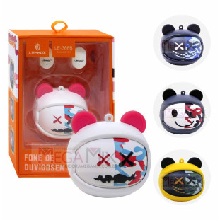 Fone de Ouvido Bluetooth (Urso) LE-366B - Lehmox