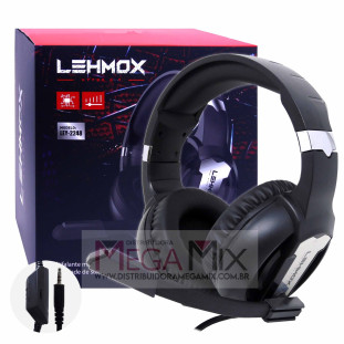 Fone de Ouvido Headset Gamer  (P3) LEY-2248 - Lehmox