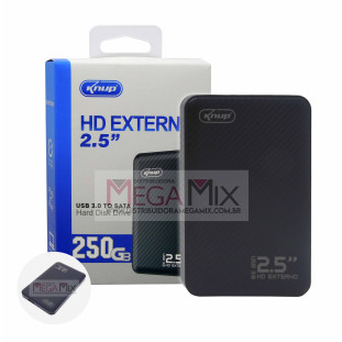 HD Externo 2,5'' USB 3.0 250GB KP-HD808 - Knup