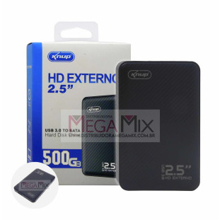 HD Externo 2,5'' USB 3.0 500GB KP-HD810 - Knup