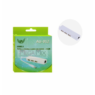 Adaptador Conversor Tipo C C 3.1 para RJ45 AU-012 - Altomex