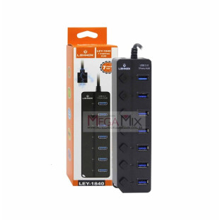 Hub 1 USB 3.0 + 7 USB 2.0 LEY-1840 - Lehmox