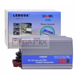 Inversor de Potência 1000W 220V 12V LB-521A - Leboss