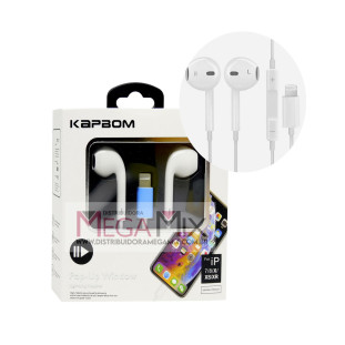 Fone de Ouvido Iphone c/ Microfone  KA-708-5G - Kapbom