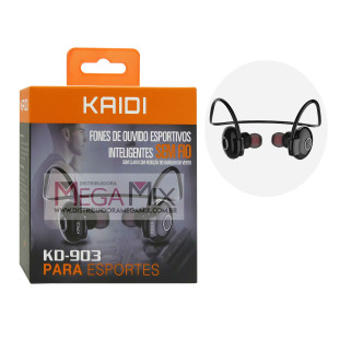 Fone de Ouvido Bluetooth Esportivo KD-903 - Kaidi