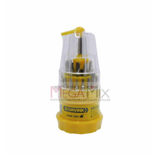 Kit de Chaves de Precisão 31 em 1 BOM-3101 - Bomvink