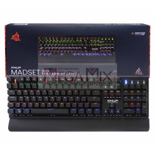 Teclado Gamer Mecânico USB RGB KP-TE121 - Knup