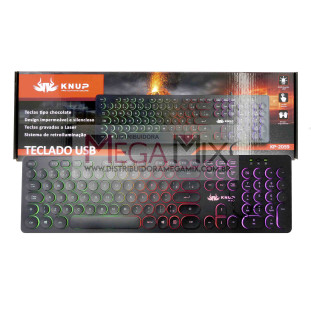 Teclado USB RGB KP-2059 - Knup
