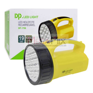 Lanterna Recarregável 19 Led DP-1706